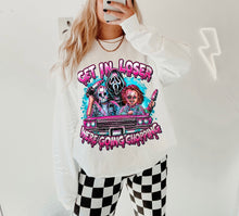 Load image into Gallery viewer, Get In Loser We’re Going Chopping Pink TRANSFER