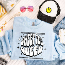 Load image into Gallery viewer, Drink Queen Checkered Dropdown TRANSFER SBB JAN 25