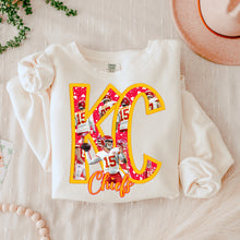 Load image into Gallery viewer, Team Faux Embroidery Alpha Dropdown TRANSFER VIRGO JAN 25