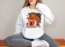 Load image into Gallery viewer, Bow Ornament Mitt And Bat Baseball Mascots DROPDOWN TRANSFER SCG NOV 25