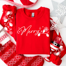 Load image into Gallery viewer, Merry Christmas Lights With Color SLEEVE OPTION TRANSFER CSC OCT 24