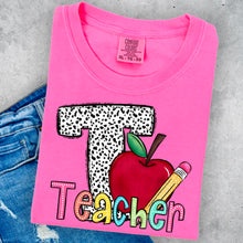 Load image into Gallery viewer, Dalmatian Apple Pencil Occupations DROPDOWN TRANSFER ABD