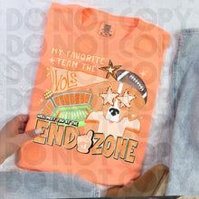 Load image into Gallery viewer, My Favorite Team Will Meet You At The End Zone Mascot + Color Dropdown TRANSFER RHD AUG 25