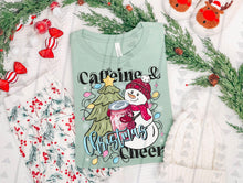 Load image into Gallery viewer, Caffeine & Christmas Cheer DROPDOWN TRANSFER TGG SEPT