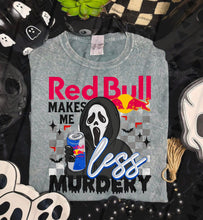 Load image into Gallery viewer, R_d Bull Makes Me Less Murdery DROPDOWN TRANSFER TGG SEPT