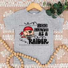 Load image into Gallery viewer, 100 Days As A Raider Red TRANSFER