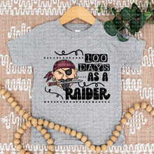 Load image into Gallery viewer, 100 Days As A Raider Maroon TRANSFER