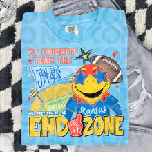 Load image into Gallery viewer, My Favorite Team Will Meet You At The End Zone Mascot + Color Dropdown TRANSFER RHD AUG 25