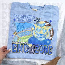 Load image into Gallery viewer, My Favorite Team Will Meet You At The End Zone Mascot + Color Dropdown TRANSFER RHD AUG 25