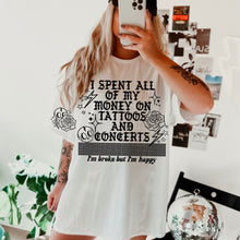 Load image into Gallery viewer, I'm Broke But I'm Happy DROPDOWN TRANSFER CSC MAR