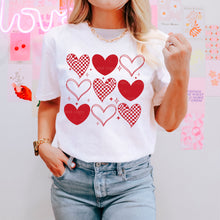Load image into Gallery viewer, Hearts Rows Patterns DROPDOWN TRANSFER NOV CSC