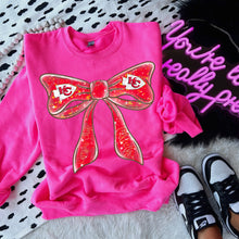 Load image into Gallery viewer, Football Team Bows Dropdown TRANSFER VIRGO JAN 25