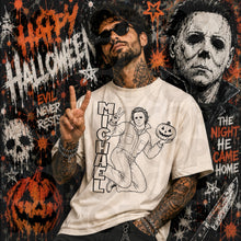 Load image into Gallery viewer, Black Outline Peace Sign Horror Characters DROPDOWN TRANSFER RHD JULY 26 | JULY-O-WEEN SOLO BUNDLE