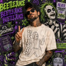 Load image into Gallery viewer, Black Outline Peace Sign Horror Characters DROPDOWN TRANSFER RHD JULY 26 | JULY-O-WEEN SOLO BUNDLE