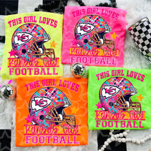 Load image into Gallery viewer, This Girl Loves Football Team Dropdown TRANSFER VIRGO JUNE 25