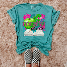 Load image into Gallery viewer, Green Apple Grades And Teacher DROPDOWN TRANSFER SCG JUNE