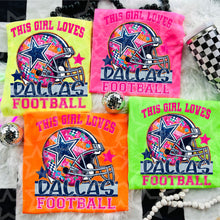 Load image into Gallery viewer, This Girl Loves Football Team Dropdown TRANSFER VIRGO JUNE 25