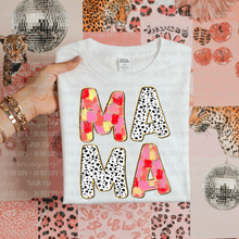 Load image into Gallery viewer, Mama Brushstroke Dotted Dropdown TRANSFER OHDD JAN 25