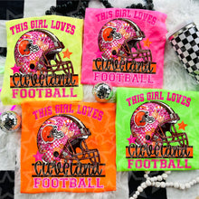 Load image into Gallery viewer, This Girl Loves Football Team Dropdown TRANSFER VIRGO JUNE 25