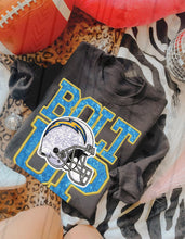 Load image into Gallery viewer, Football Mascot Faux Sequin Helmet DROPDOWN TRANSFER KAI JAN 26