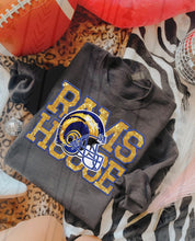 Load image into Gallery viewer, Football Mascot Faux Sequin Helmet DROPDOWN TRANSFER KAI JAN 26