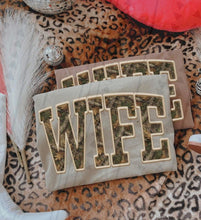 Load image into Gallery viewer, Camo Arch Mama And Wife Option DROPDOWN TRANSFER KAI JAN 26