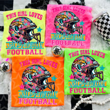 Load image into Gallery viewer, This Girl Loves Football Team Dropdown TRANSFER VIRGO JUNE 25