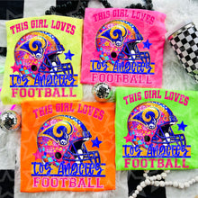 Load image into Gallery viewer, This Girl Loves Football Team Dropdown TRANSFER VIRGO JUNE 25