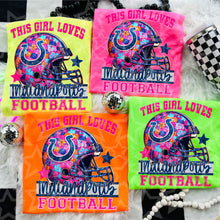 Load image into Gallery viewer, This Girl Loves Football Team Dropdown TRANSFER VIRGO JUNE 25