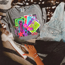 Load image into Gallery viewer, Neon Horse Collage TRANSFER CTD