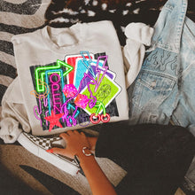 Load image into Gallery viewer, Neon Horse Collage TRANSFER CTD