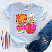 Load image into Gallery viewer, Pink And Orange Apple And Daisy Grades DROPDOWN TRANSFER SCG JULY