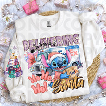 Load image into Gallery viewer, Delivering More Than Santa Dropdown With SLEEVE OPTION DROPDOWN TRANSFER RHD SEPT 25 HOLIDAY CHEER OCCUPATIONS COLLAB SSD X RHD