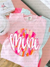 Load image into Gallery viewer, Mama + Mini Pink Brushstroke DROPDOWN TRANSFER OHDD MAR 25