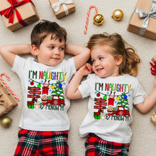 Load image into Gallery viewer, I’m Naughty & I Know It TRANSFER DDVA OCT 25 ALL THINGS CHRISTMAS COLLAB DDVA X RHD X SSD