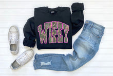 Load image into Gallery viewer, Mama or Wifey Camo Pink Outline Dropdown TRANSFER