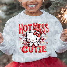 Load image into Gallery viewer, Hot Mess Cutie Kitty TRANSFER RHD SEPT 25 KIDS CHRISTMAS MINI COLLAB DDVA X RHD