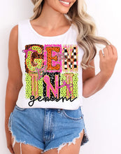 Load image into Gallery viewer, Ransom Astrological Signs Pink Zebra Checker And Cheetah DROPDOWN TRANSFER CST APR 26