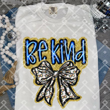 Load image into Gallery viewer, Neon Blue With Neurodivergent Bow DROPDOWN TRANSFER CCD MAR