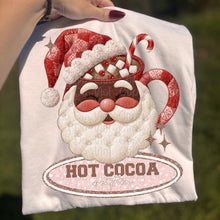 Load image into Gallery viewer, Hot Cocoa Weather Santa Mug Dropdown TRANSFER VIRGO OCT 25