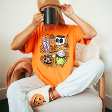 Load image into Gallery viewer, Tis’ The Season To Be Caffeinated Halloween Color Dropdown TRANSFER CSC JULY 25