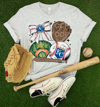 Load image into Gallery viewer, Baseball Bow And Mitt DROPDOWN TRANSFER SCG FEB
