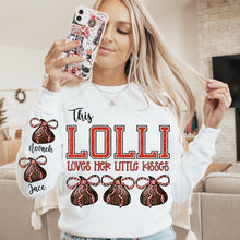 Load image into Gallery viewer, This Title Loves Her Little Kisses Dropdown With SLEEVE OPTION DROPDOWN TRANSFER VIRGO OCT 25