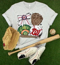 Load image into Gallery viewer, Baseball Bow And Mitt DROPDOWN TRANSFER SCG FEB