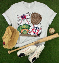 Load image into Gallery viewer, Baseball Bow And Mitt DROPDOWN TRANSFER SCG FEB