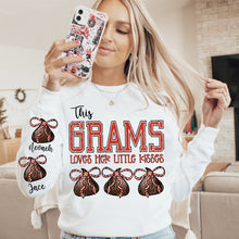 Load image into Gallery viewer, This Title Loves Her Little Kisses Dropdown With SLEEVE OPTION DROPDOWN TRANSFER VIRGO OCT 25