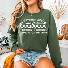 Load image into Gallery viewer, Support Your Local Business Single Color Dropdown TRANSFER CSC APR 25