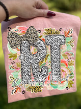 Load image into Gallery viewer, Dotted Leopard Florals Bow Stethoscope Occupation DROPDOWN TRANSFER SCG JAN 26 (Copy)