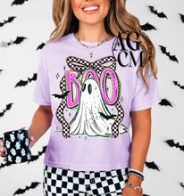 Load image into Gallery viewer, Checkered Bow And Ghost TRANSFER AGCM JULY