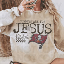 Load image into Gallery viewer, Sundays Are For Jesus & Football Dropdown TRANSFER RHD OCT 25